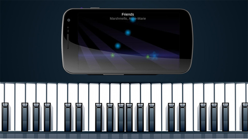 Magic Piano for Android: Phần mềm piano trên điện thoại cho Android