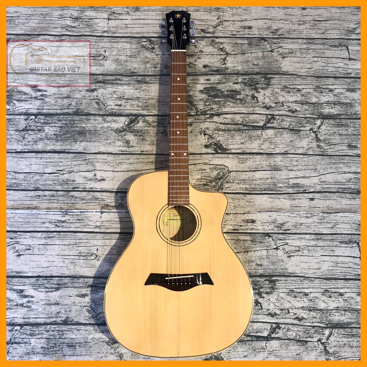 Guitar Acoustic giá rẻ ET-75SV mua ở đâu tại HCM